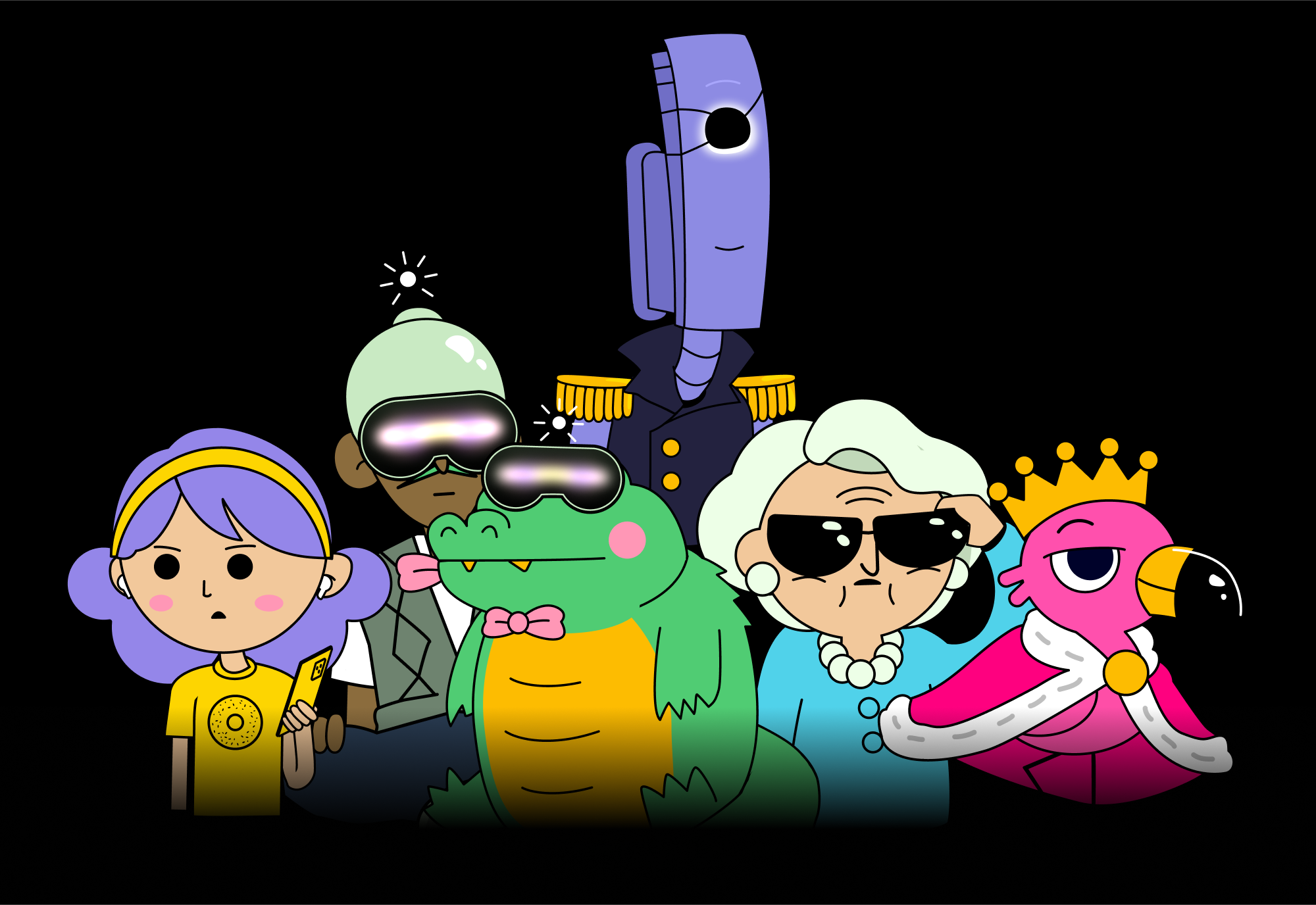 Tide Breakers Characters